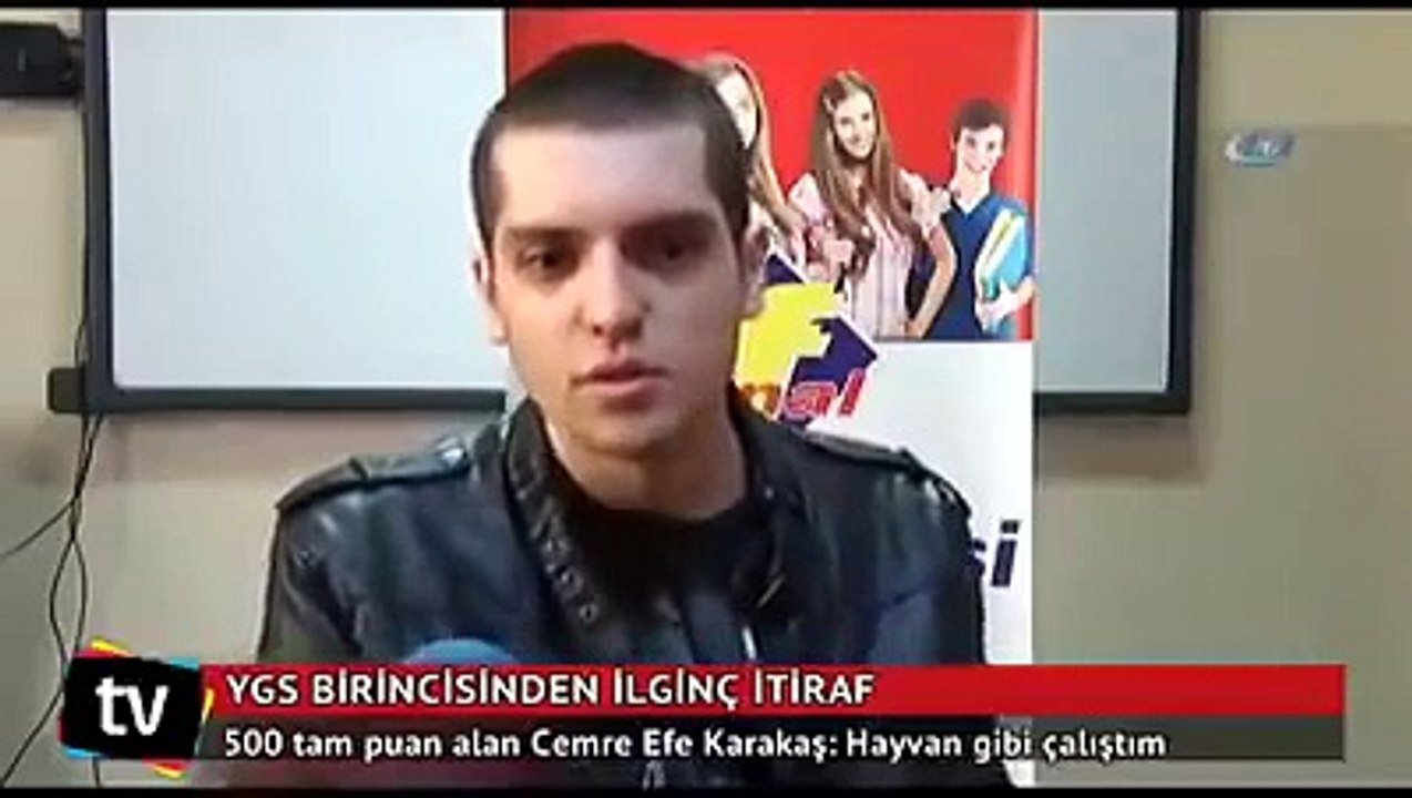 YGS Birincisinin Sırrı - Hayvan Gibi Çalıştım