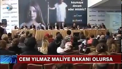 Cem Yılmaz Maliye Bakanlığına Gerekli Giydirmeyi Yapıyor