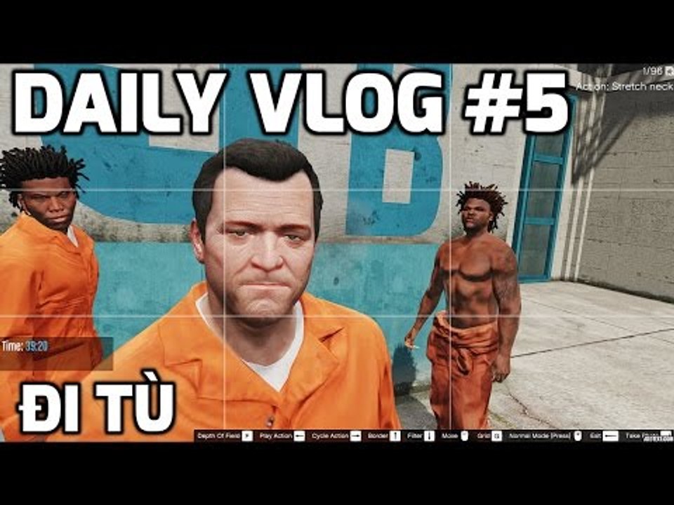 GTA5 MODS Daily Vlog #5 Cuộc Sống Vào Tù Ra Tội | Prison Mod