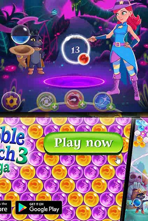 Bubble Witch Saga 3 - LEVEL 299