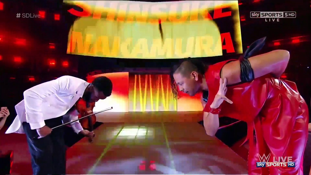 Shinsuke Nakamura Debuts on Smackdown HD l 4 April 2017