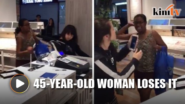 Violent woman in viral video arrested in Singapore
