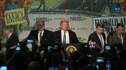 President Trump Exclaims "It's Time We Had A Builder In The White House"