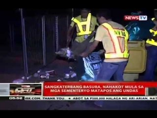 QRT: Sangkaterbang basura, nahakot mula sa sementeryo matapos ang undas