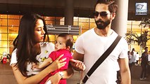 Shahid & Mira Spotted With Misha Without Covering Her