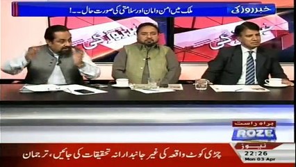 Senator Mian Ateeq on Roz News 3 April 2017