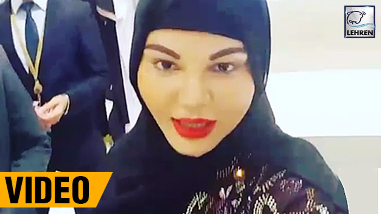 Rakhi Sawant Spotted In BURKHA, Yes It's True