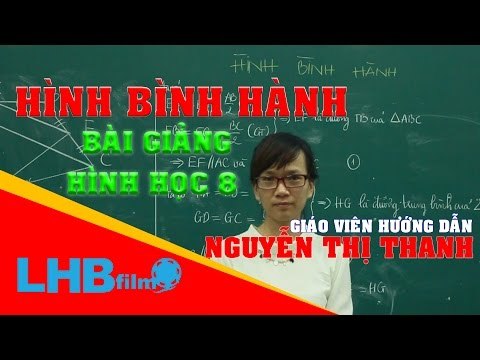 Giải bài tập toán 8 | bài giảng hình học 8 | hình bình hành - lhb online
