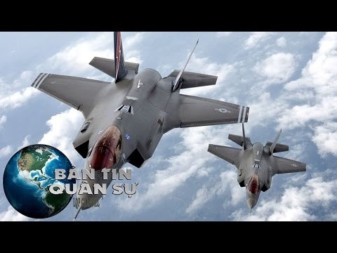 Tin Quân Sự - Tiêm Kích F35 Gắn Pháo Siêu Nhanh Bắn 3.300 Viên Một Phút | Sức Mạnh Quân Sự