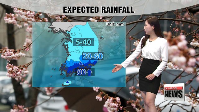 Rain and lower temps nationwide
