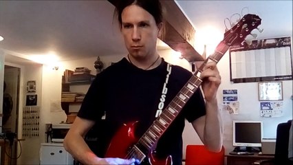 Aurel's guitar - Thunderstruck