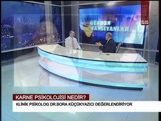 Klınik psikolog Dr. Bora Küçükyazıcı TV5'de