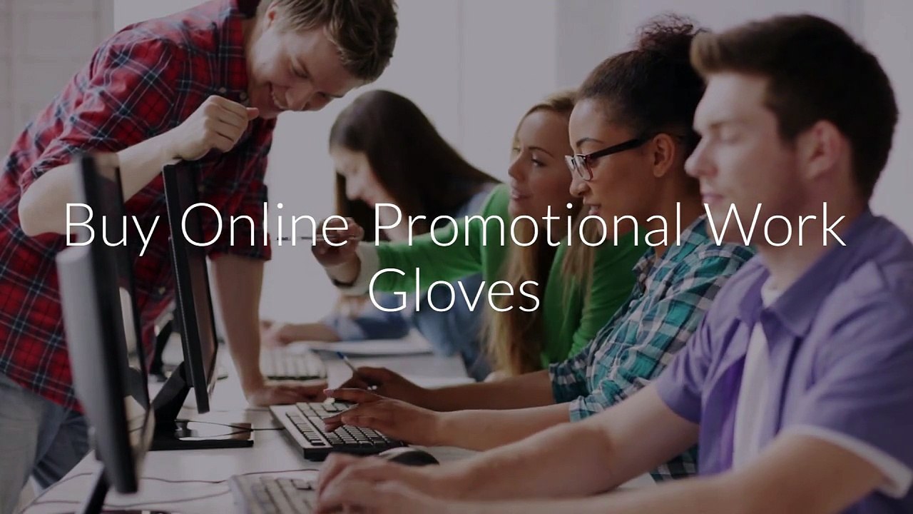 Logo Promotional Work Gloves
