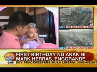 UB: 1st birthday ng anak ni Mark Herras, enggrande