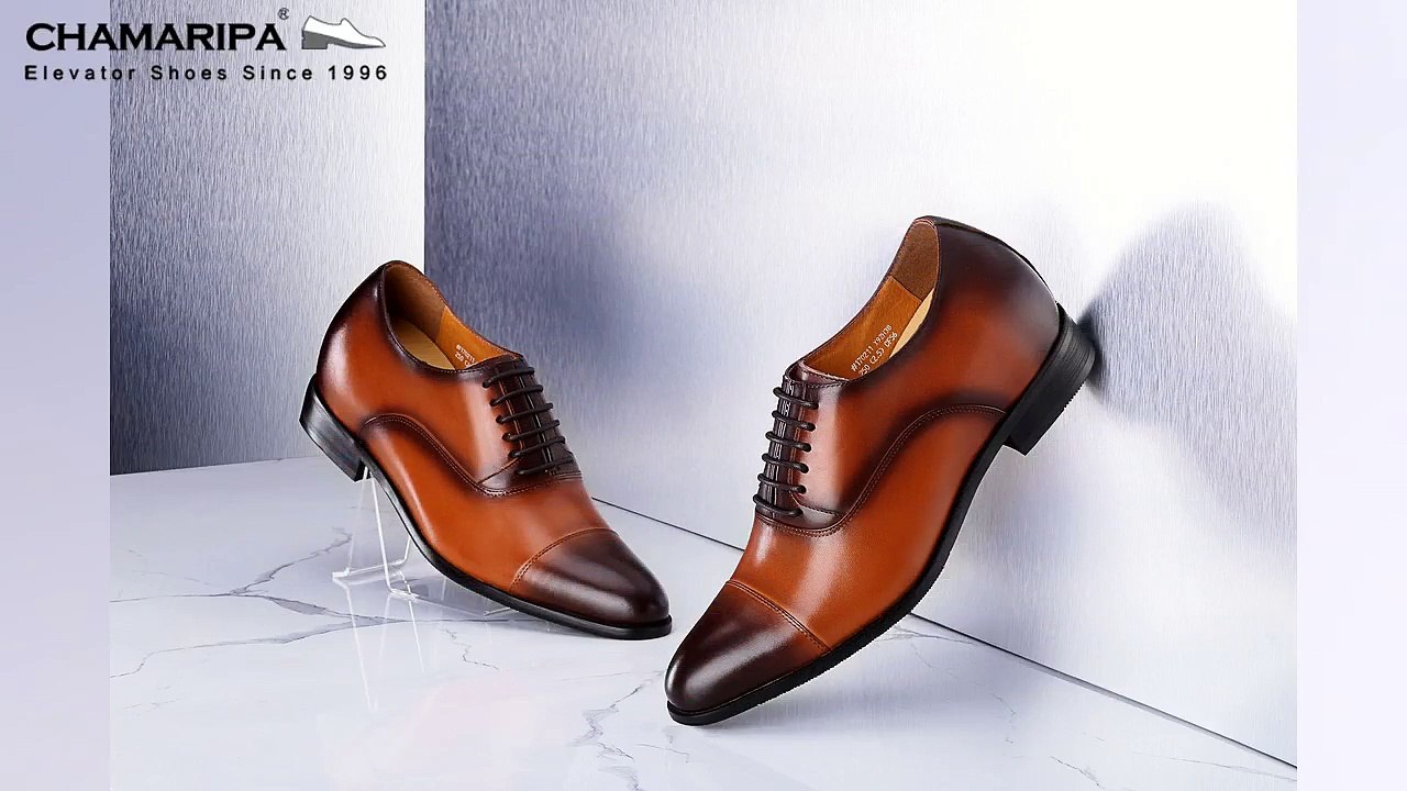 High end Custom Elevator Shoes Men Lifting Shoes Increase Height 5 inches