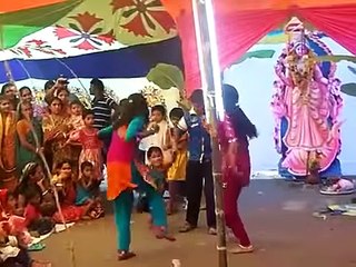 সরস্বতী পূজার নাচ