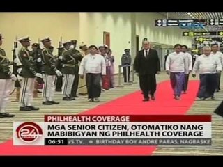 24 Oras: Mga senior citizen, otomatiko nang mabibigyan ng Philhealth coverage