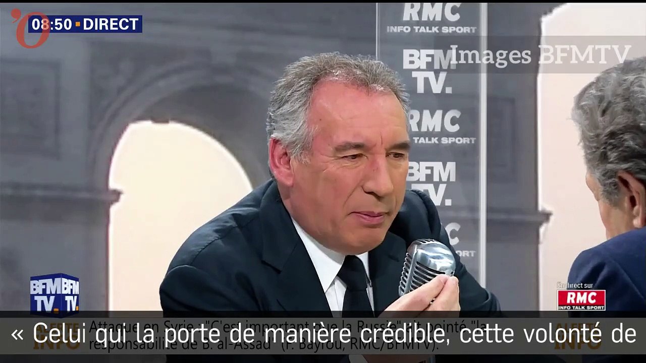 Présidentielle : Bayrou parie sur une «vague Macron» aux législatives