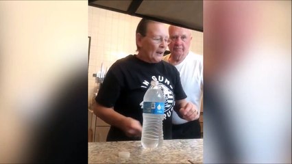 Cette mamie fait une bonne blague à son mari