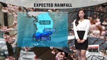 Rain and lower temps nationwide