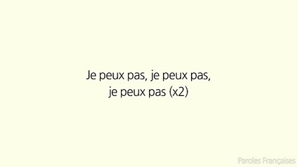 DJ Erise - Je Peux Pas ft. Franglish (Paroles_Lyrics)