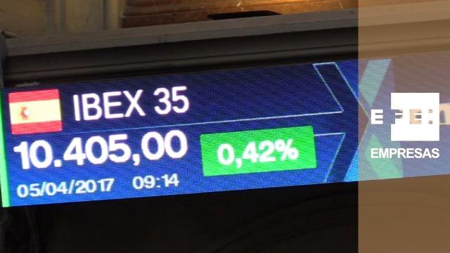 La Bolsa española conquista los 10.400 puntos en los primeros compases de la sesión