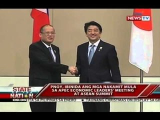 SONA: PNoy, ibinida ang mga nakamit mula sa APEC at ASEAN Summits