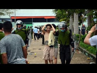 Hôm nay có gì? - Học viên cai nghiện phá cổng trung tâm, trốn vào rừng tràm