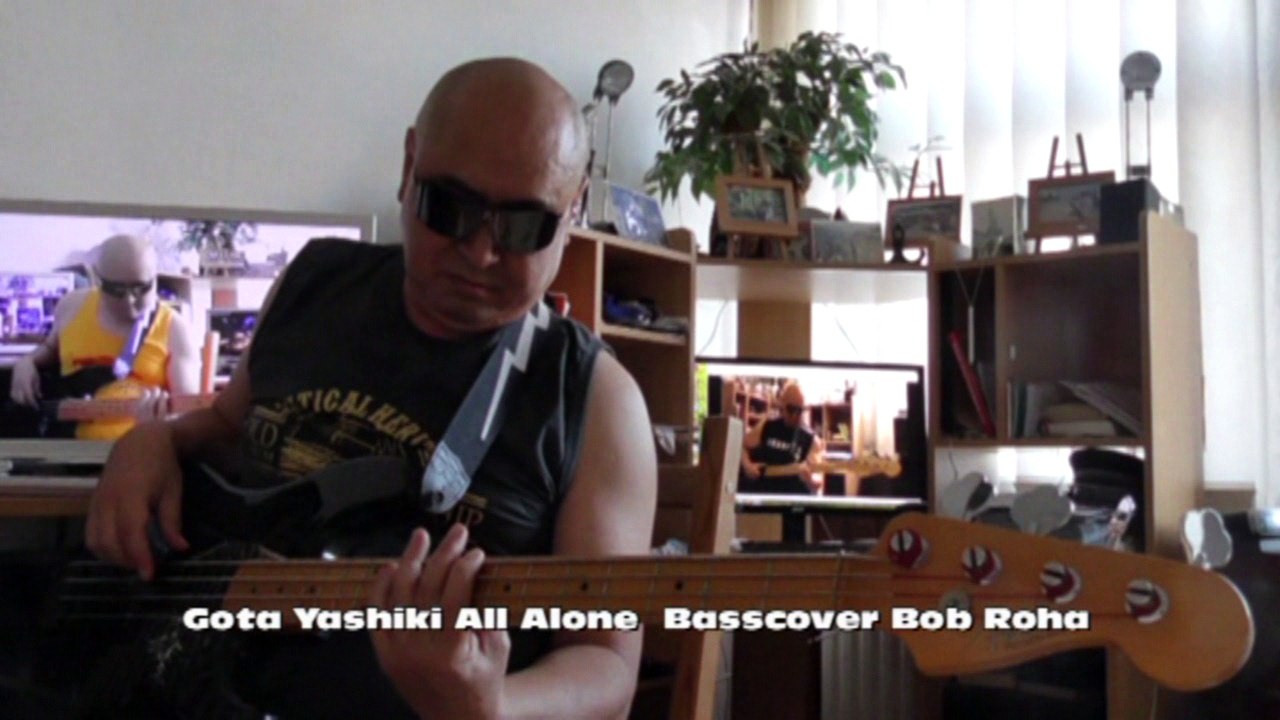 Gota Yashiki All Alone HD720 m2 Basscover Bob Roha