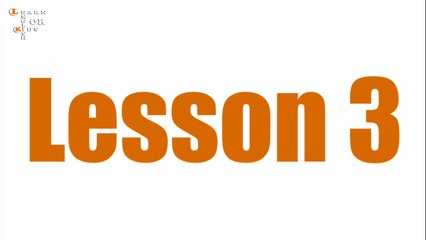 Learn English For Kids - Course 01 - Level Easy - Lesson 03