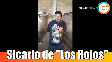 Sicario de Los Rojos en Guerrero