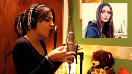 ONE GIRL with 15 VOICES - Adele, Ellie Goulding, Celine Dion, and many more