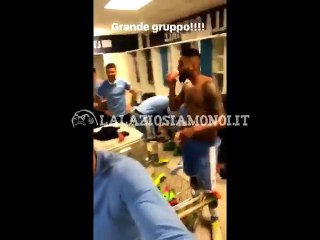 LAZIO IN FINALE, NELLO SPOGLIATOIO SUCCEDE DI TUTTO!