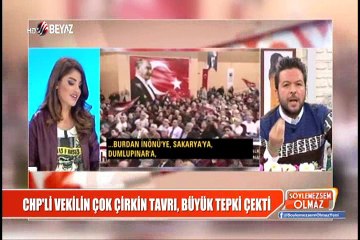 ''CHP'nin olay milletvekili'' canlı yayını da karıştırdı