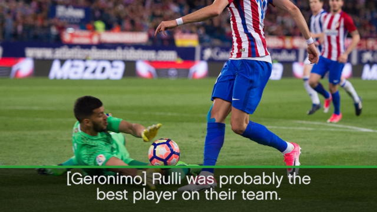 Simeone pleased with Atletico response against Sociedad