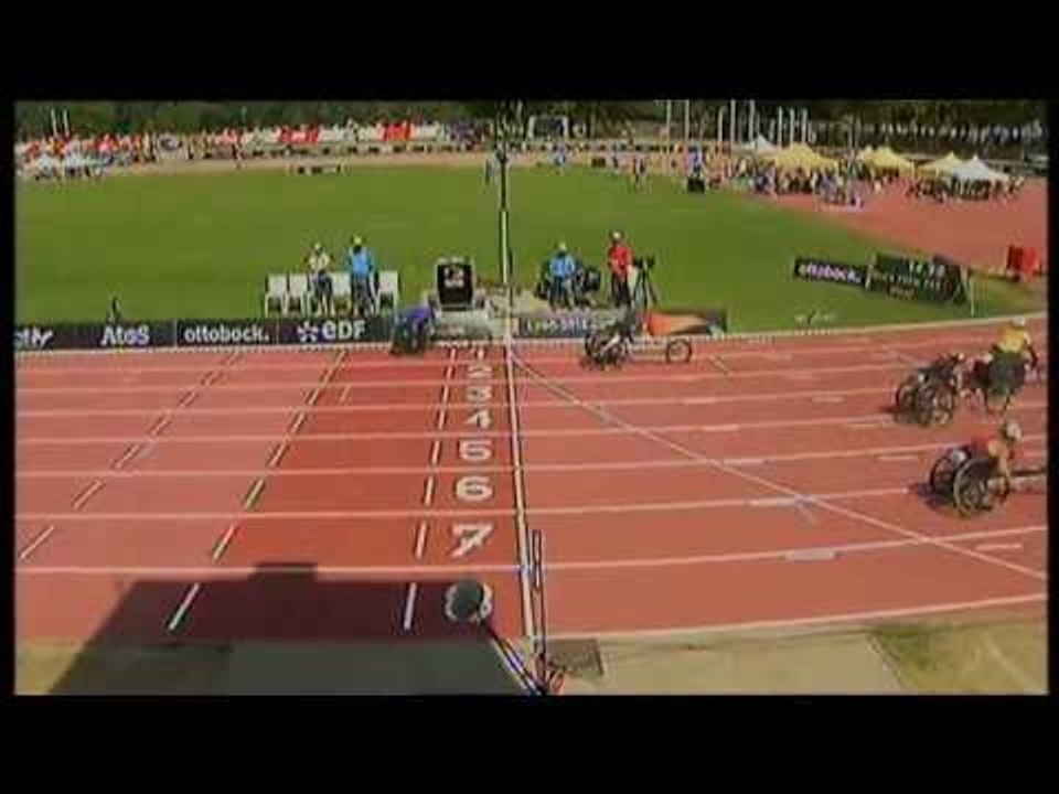Athletics - men's 100m T53 final - 2013 IPC Athletics World Championships, Lyon