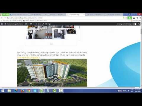 Hướng dẫn thiết kế website bằng wordpress | Tạo Menu và viết bài trên wordpress