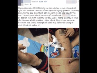 ✔ Hôm nay có gì? - Cô gái bị rạch đuồi ở Sài Gòn đang điều trị phơi nhiễm HIV