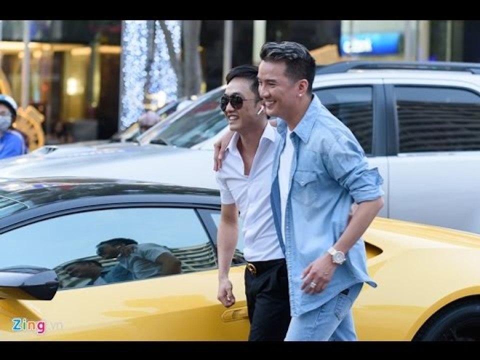 Hôm nay có gì? - Cường Đô La đi siêu xe đến quay MV cùng Đàm Vịnh Hưng