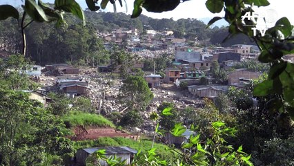 Coulée de boue en Colombie: le président Santos à Mocoa
