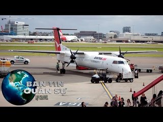 Máy bay Anh chở 59 người gãy càng, cánh đập đất do gió lớn | Tin Mới Nhất