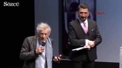 Film festivali'nin açılışı Ian Mckellen'in katılımıyla yapıldı