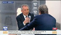 François Bayrou, invité de Bourdin Direct sur BFMTV - 050417