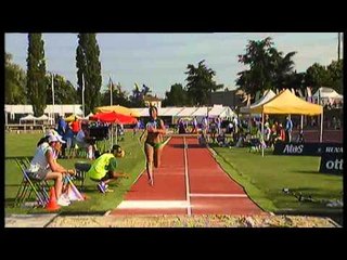 Athletics - Silvania Costa de Oliveira - women's long jump T12 final -2013 IPC Athletics World C...