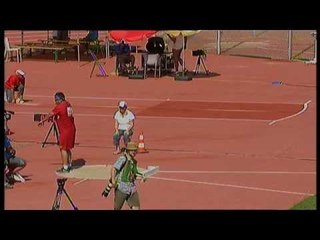 Athletics - Jorge Tarazon - men's shot put F11 final - 2013 IPCAthletics World C...