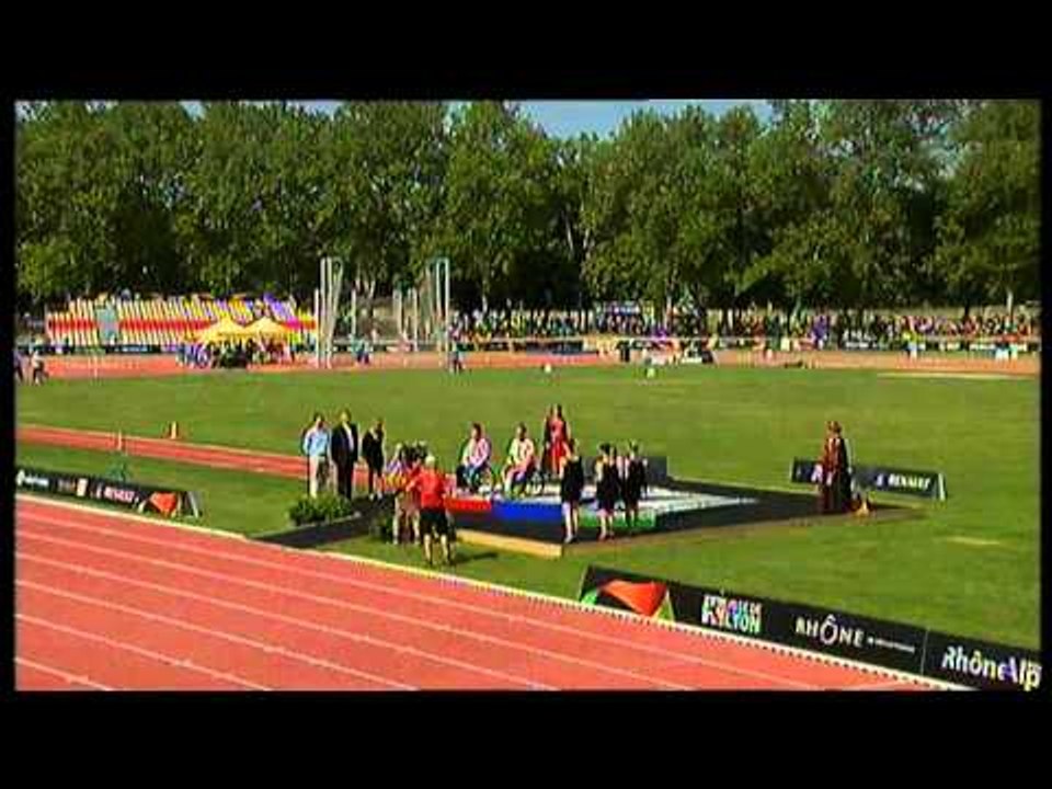 Athletics -  men's 5000m T54 Medal Ceremony  - 2013 IPC Athletics World Championships, Lyon