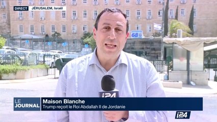 Trump reçoit le Roi Abdallah II de Jordanie