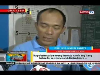 Mga pulis at mga residenteng tutol sa demolisyon sa mga bahay sa Mandaue City, nagkasakitan
