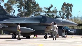 U.S. F-16s at Air Exercise in Greece