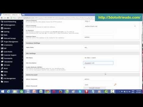 Hướng dẫn thiết kế website bằng wordpress | Cài đặt website với wordpress